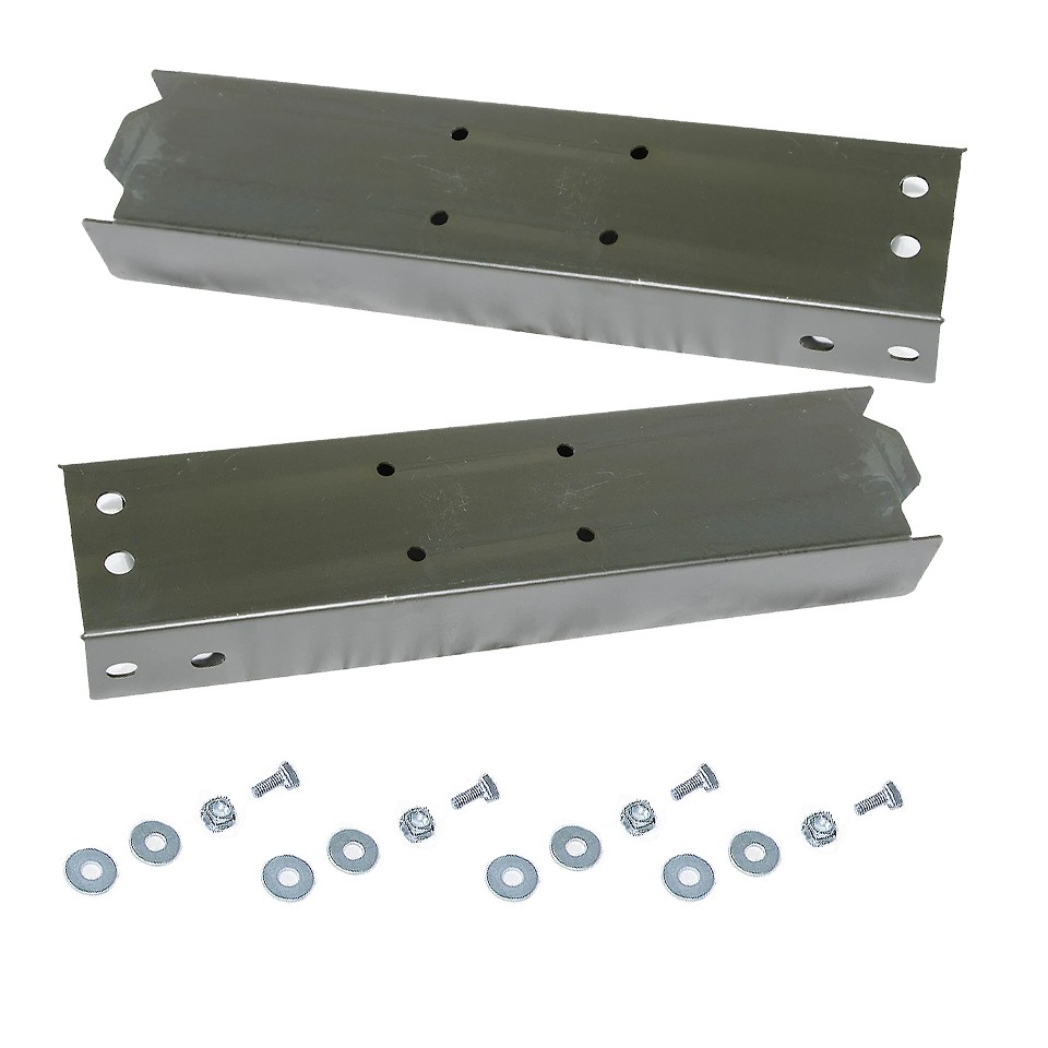 2PCS Long Bed Rear Frame Section for 1999-2014 Chevy Silverado & GMC Sierra 1500