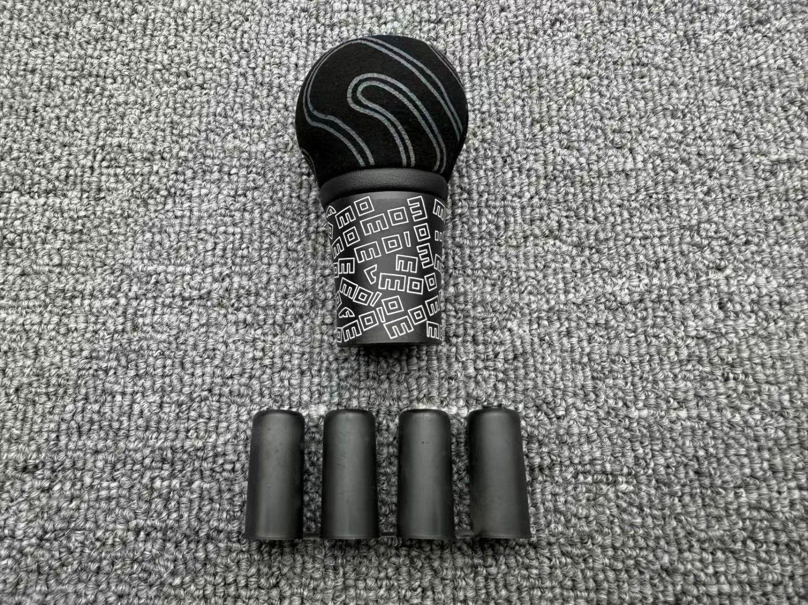 Universal Ultra Alcantara Black Edition Street Art Graffiti Shift Gear Knob Universal Ultra Alcantara Black Edition Street Art Graffiti Shift Gear Knob