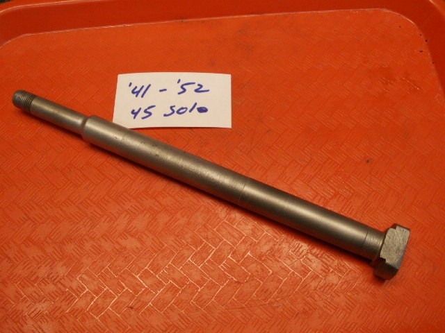 OEM Harley 45 inch Flathead  WL  rear axle, 1941 to \'52 Solo