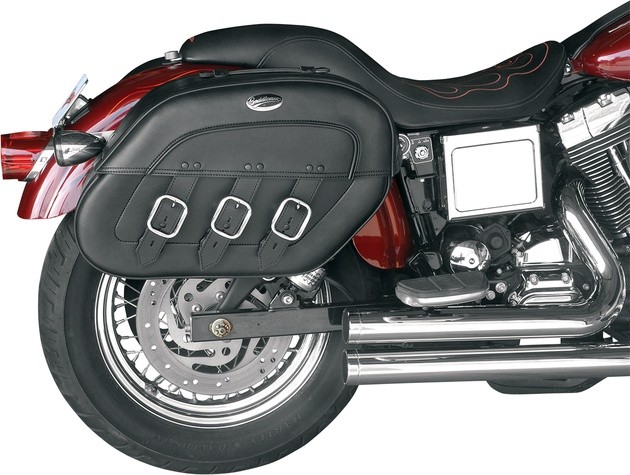Saddlemen S4 Rigid Mount Quick-Detach Drifter Slant Saddlebags #283230