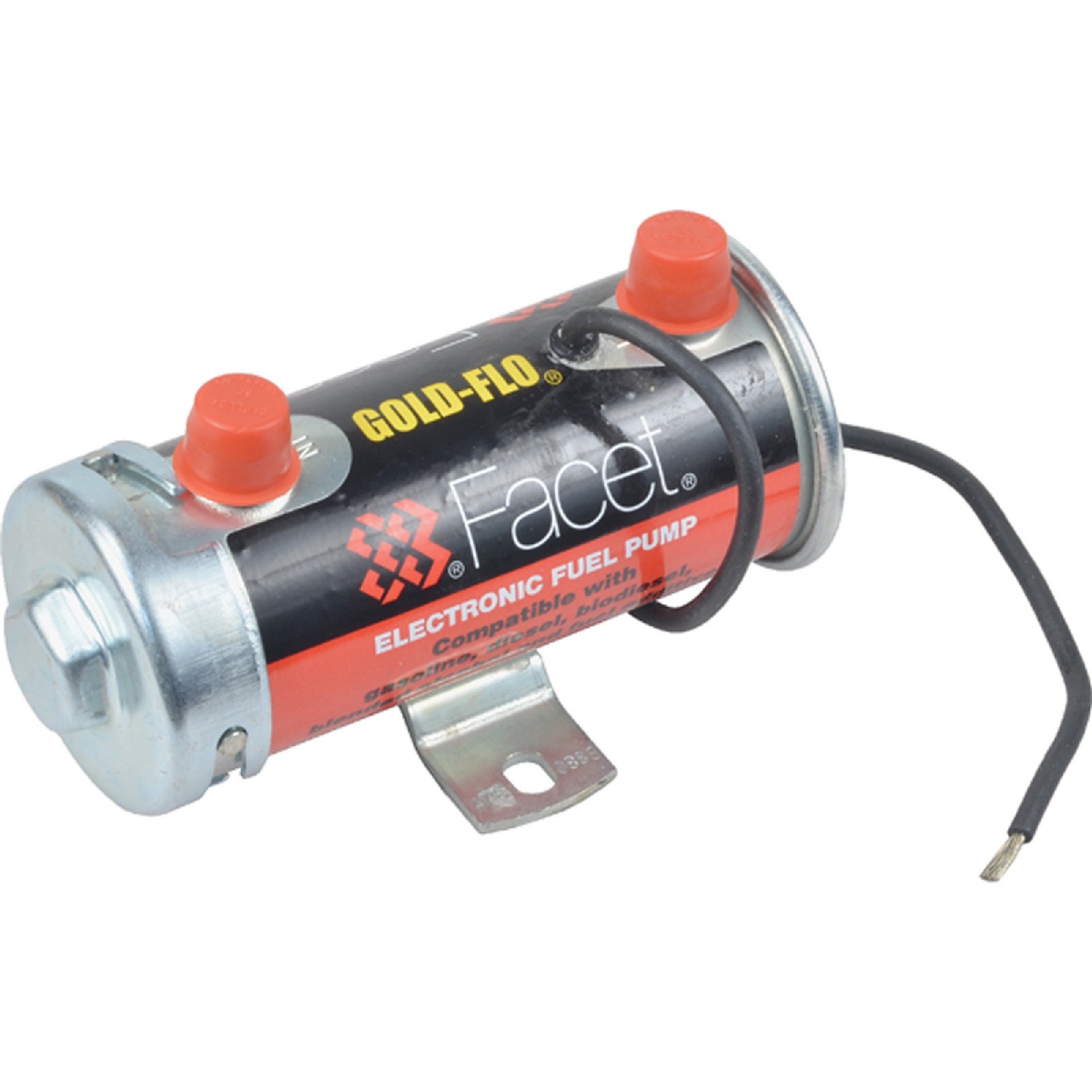 Cylindrical Solid State Fuel Pump For 24V 4-5PSI 24\