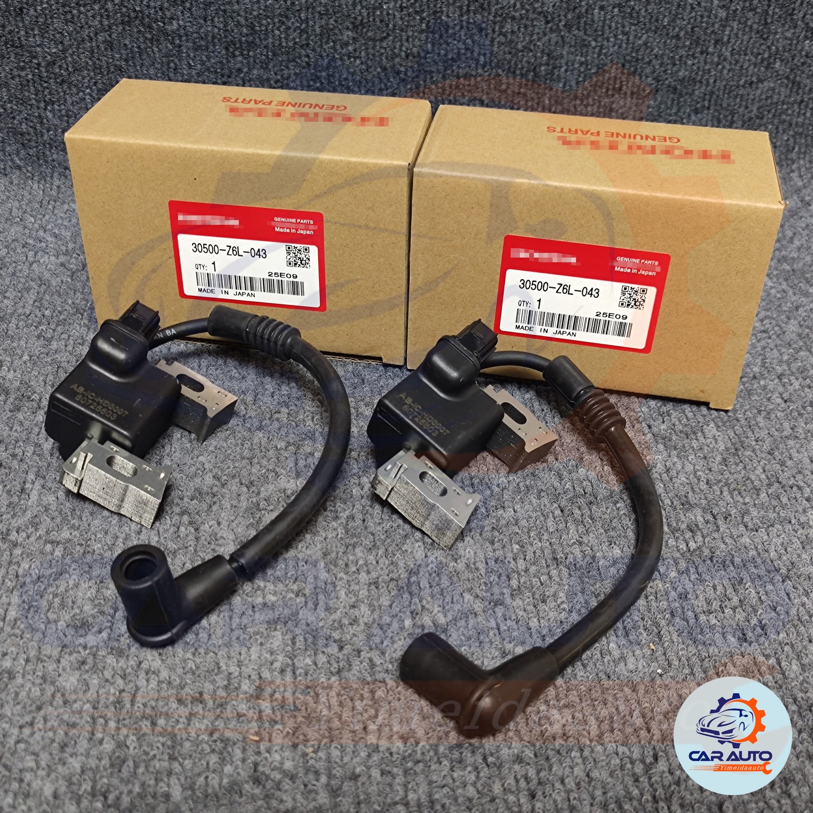 OEM FOR Honda Ignition Coil 30500-Z6L-043 2 Set GX630 GX660 GX690 GXV630 GXV660