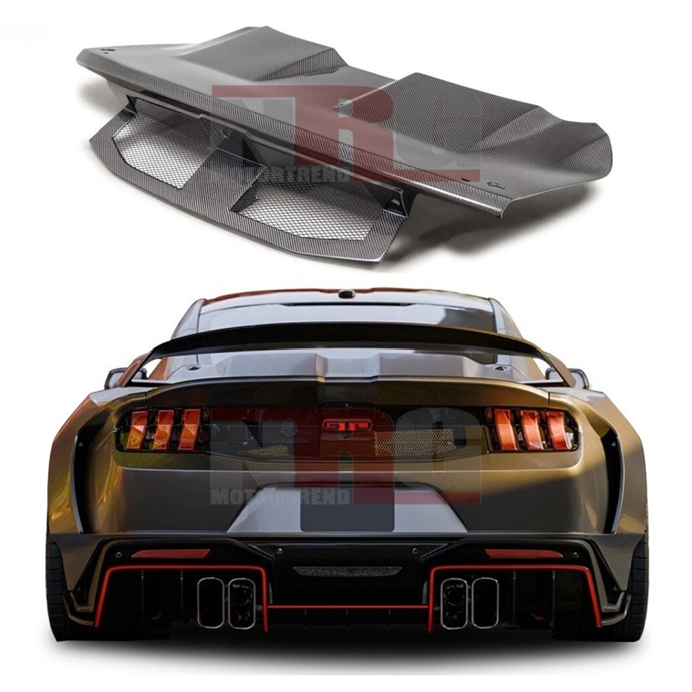 Carbon Fiber Trunk  For 2024-2027 Ford Mustang GTD style