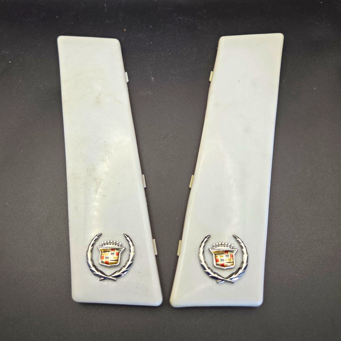 1985-93 Cadillac DeVille OEM Rear Quarter Courtesy Lamp Lens Pair LH RH
