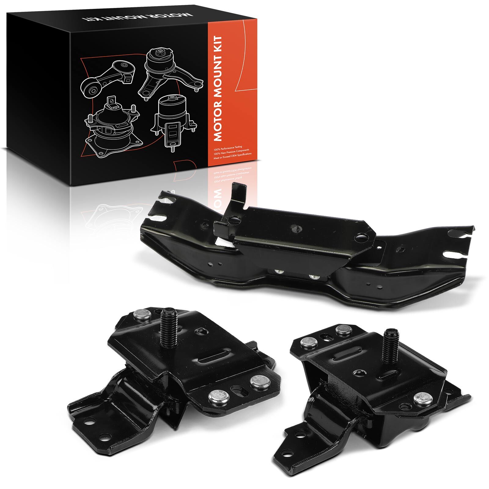 3Pcs Engine Motor & Transmission Mount for Ford Mustang 1999-2004 V6 3.8L 3.9L 3Pcs Engine Motor & Transmission Mount for Ford Mustang 1999-2004 V6 3.8L 3.9L