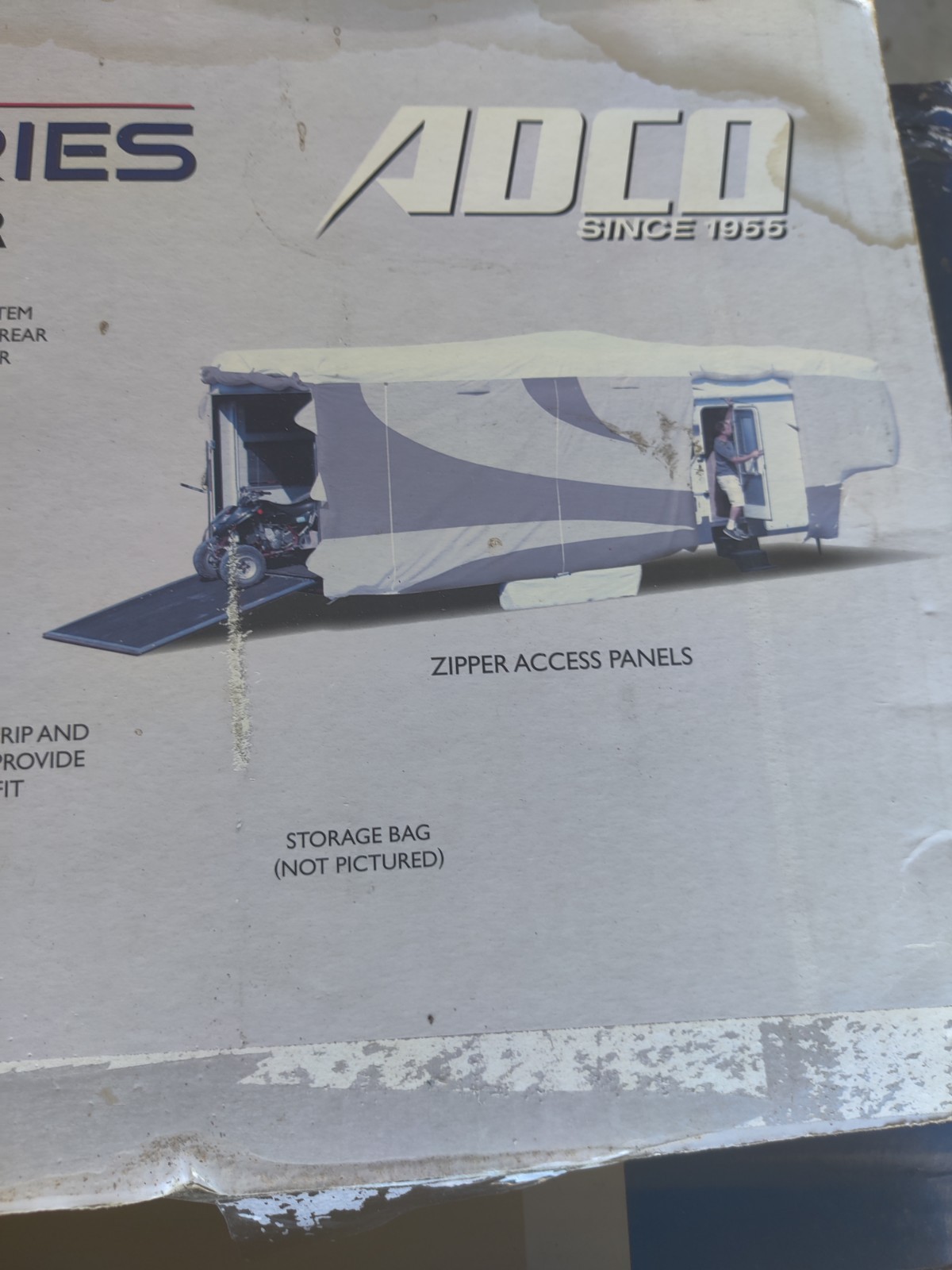 ADCO 32855 All Climate Designer Series Tyvek 5th Wheel Cover 31\' 1\ ADCO 32855 All Climate Designer Series Tyvek 5th Wheel Cover 31\' 1\