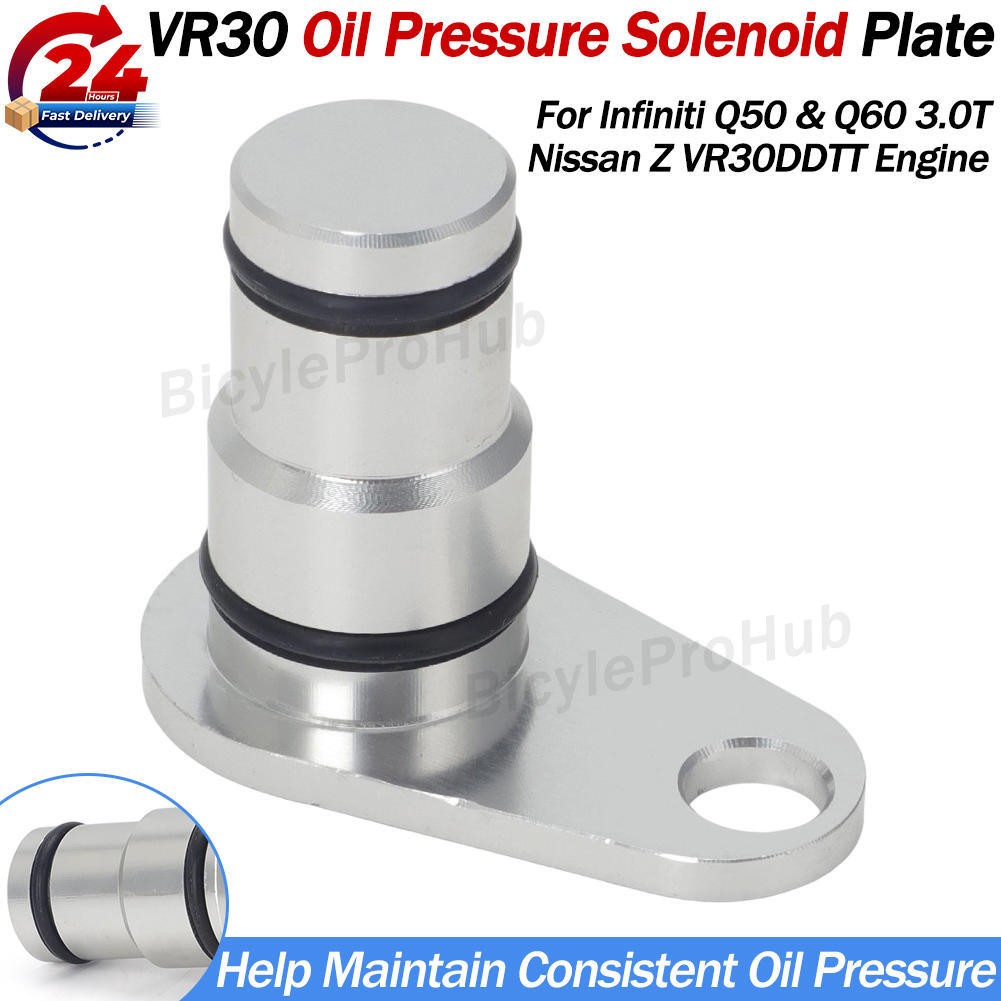 VR30 Oil Pressure Solenoid Plate, Oil Pressure Control Plate for Infiniti Nissan