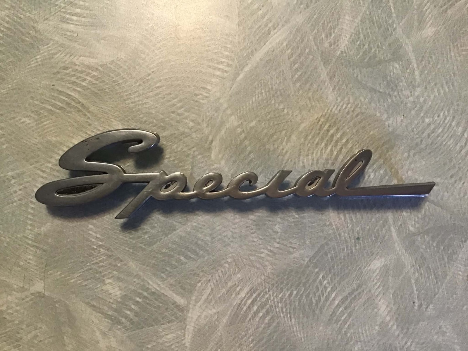 Vintage Special Buick trunk emblem Vintage Special Buick trunk emblem
