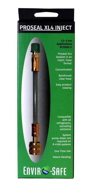 EASY SEAL, PROSEAL, XL4 Direct Inject 1.5 to 5 Ton Refrigeration Leak sealer
