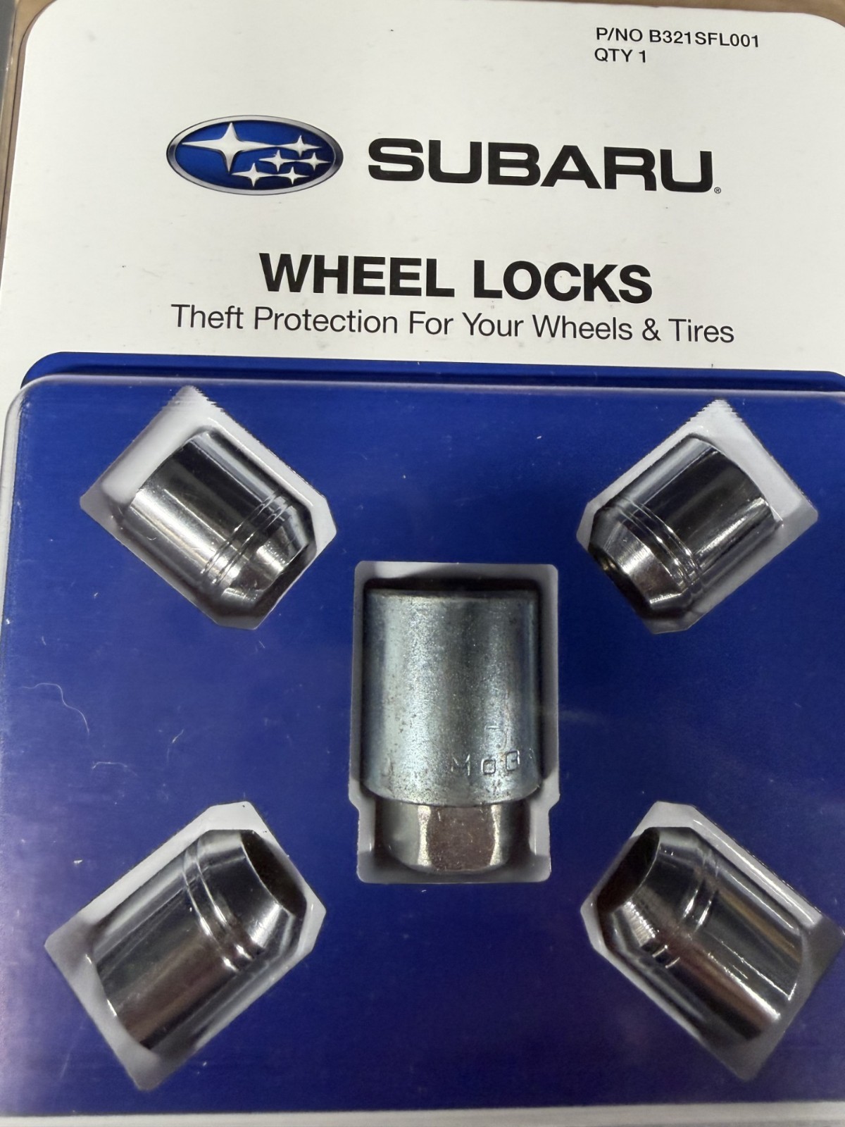 2009-2026 Subaru Alloy Wheel Lock Lug Nuts Set OEM B321SFL001 Genuine All Models 2009-2026 Subaru Alloy Wheel Lock Lug Nuts Set OEM B321SFL001 Genuine All Models