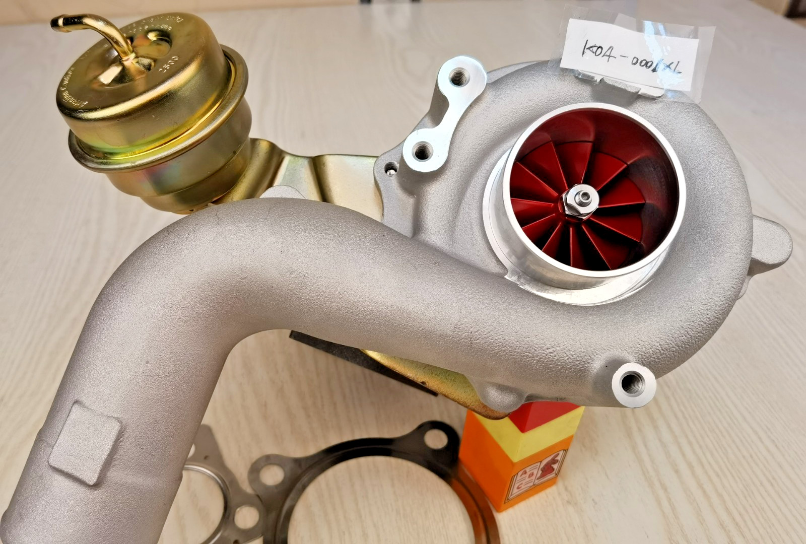 Upgarded Boost Turbo 320HP K04-0001XL fit seat VW Golf Beetle Bora Polo 1.8L
