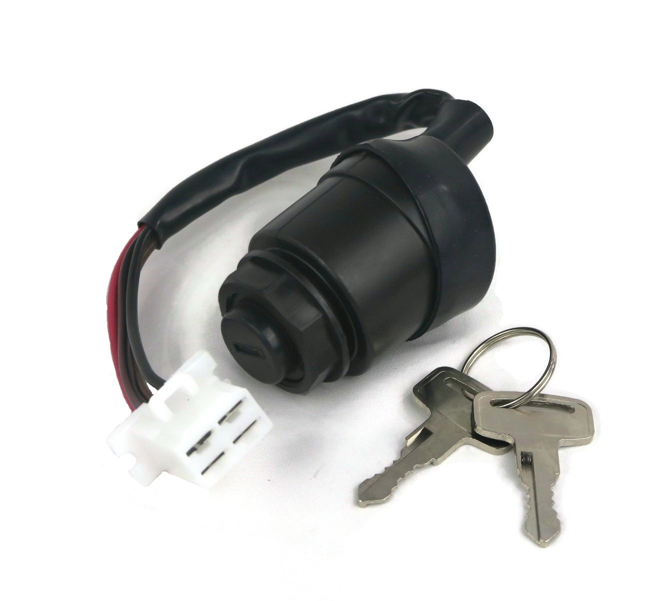 Ignition Key Switch for 1985-1991 Yamaha G2 Golf Carts 4 Cycle Gas, Electric