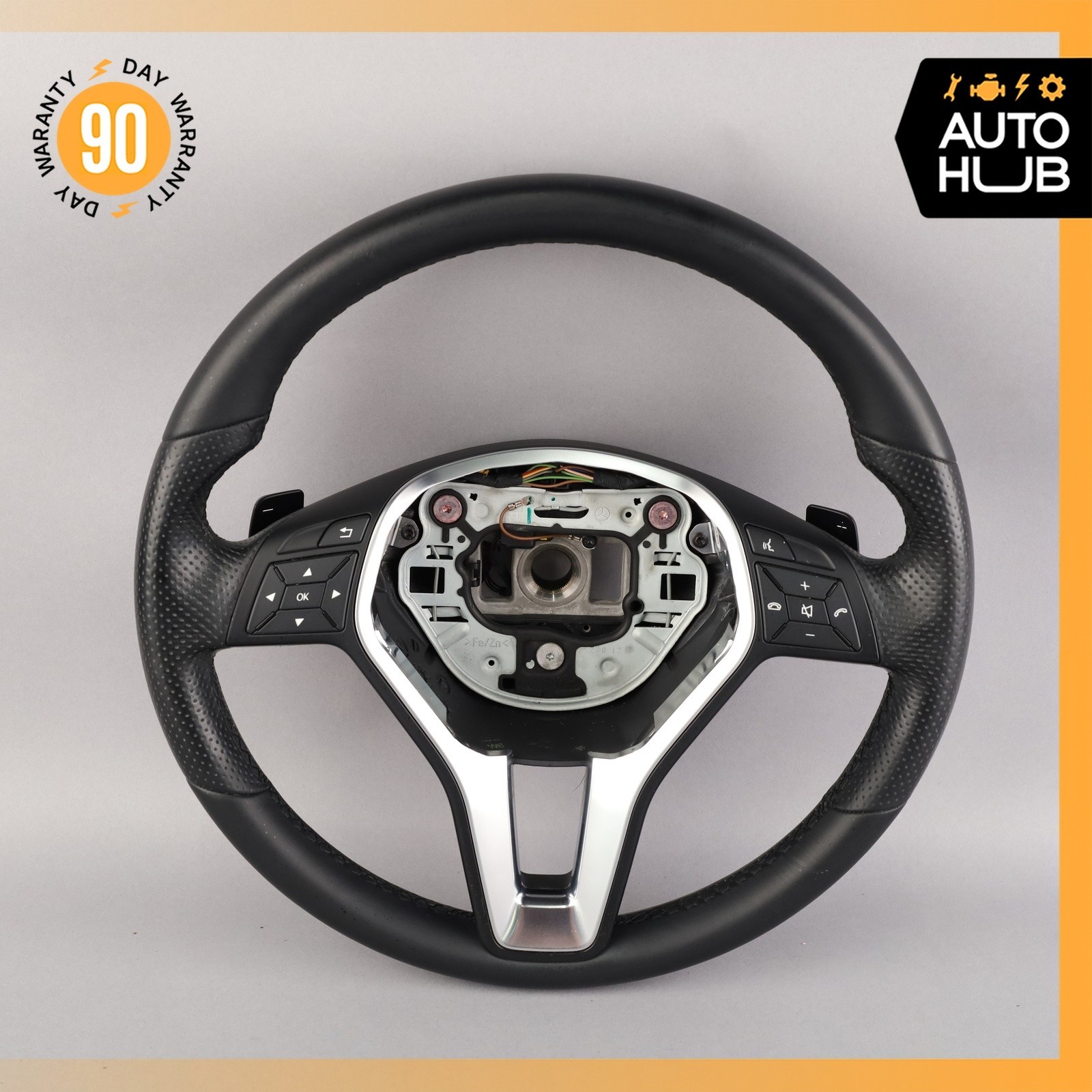 12-18 Mercedes W212 E350 CLS550 E550 Steering Wheel w/ Paddle Shifters OEM 12-18 Mercedes W212 E350 CLS550 E550 Steering Wheel w/ Paddle Shifters OEM