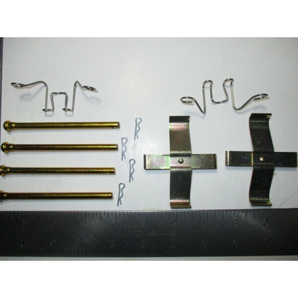 PORSCHE 924 924S 944 944S REAR  BRAKE PAD HARDWARE KIT NEW AFTERMARKET KIT