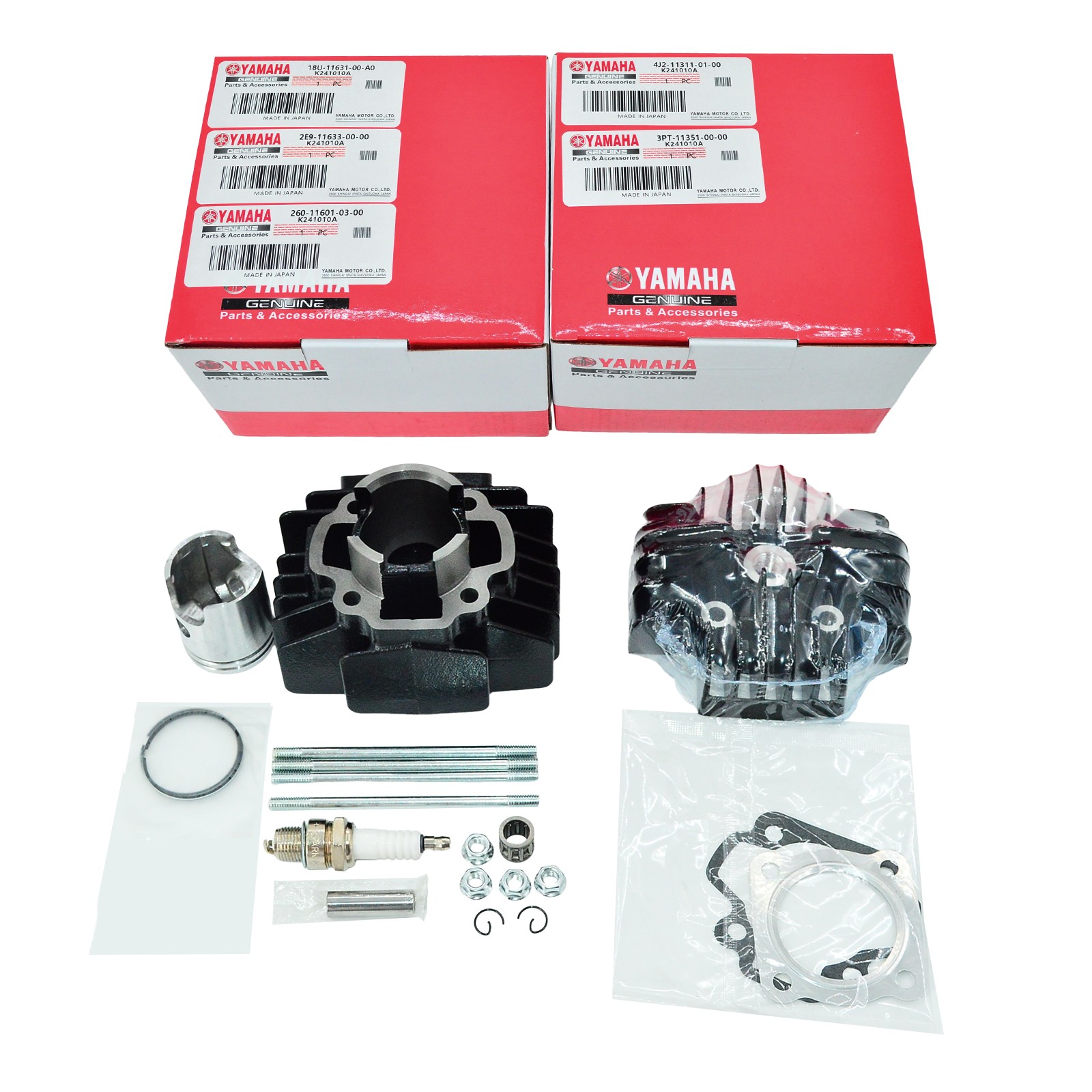 GENUINE FOR 1981-2020 YAMAHA PW50 TOP END KIT W/ CYLINDER NEW US GENUINE FOR 1981-2020 YAMAHA PW50 TOP END KIT W/ CYLINDER NEW US