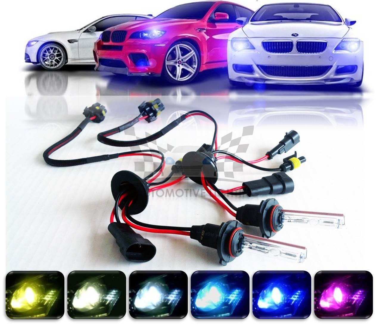 Imperial Xenon 9005 HB3 HID Bulbs AC 35W Replacement 3000K 4300K 6000K 8000K 10K Imperial Xenon 9005 HB3 HID Bulbs AC 35W Replacement 3000K 4300K 6000K 8000K 10K