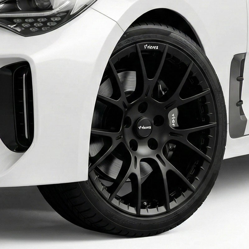 Vicrez V28ZR Matte Black 18x9.5 ET+35 Wheel Kia Stinger vzn124314