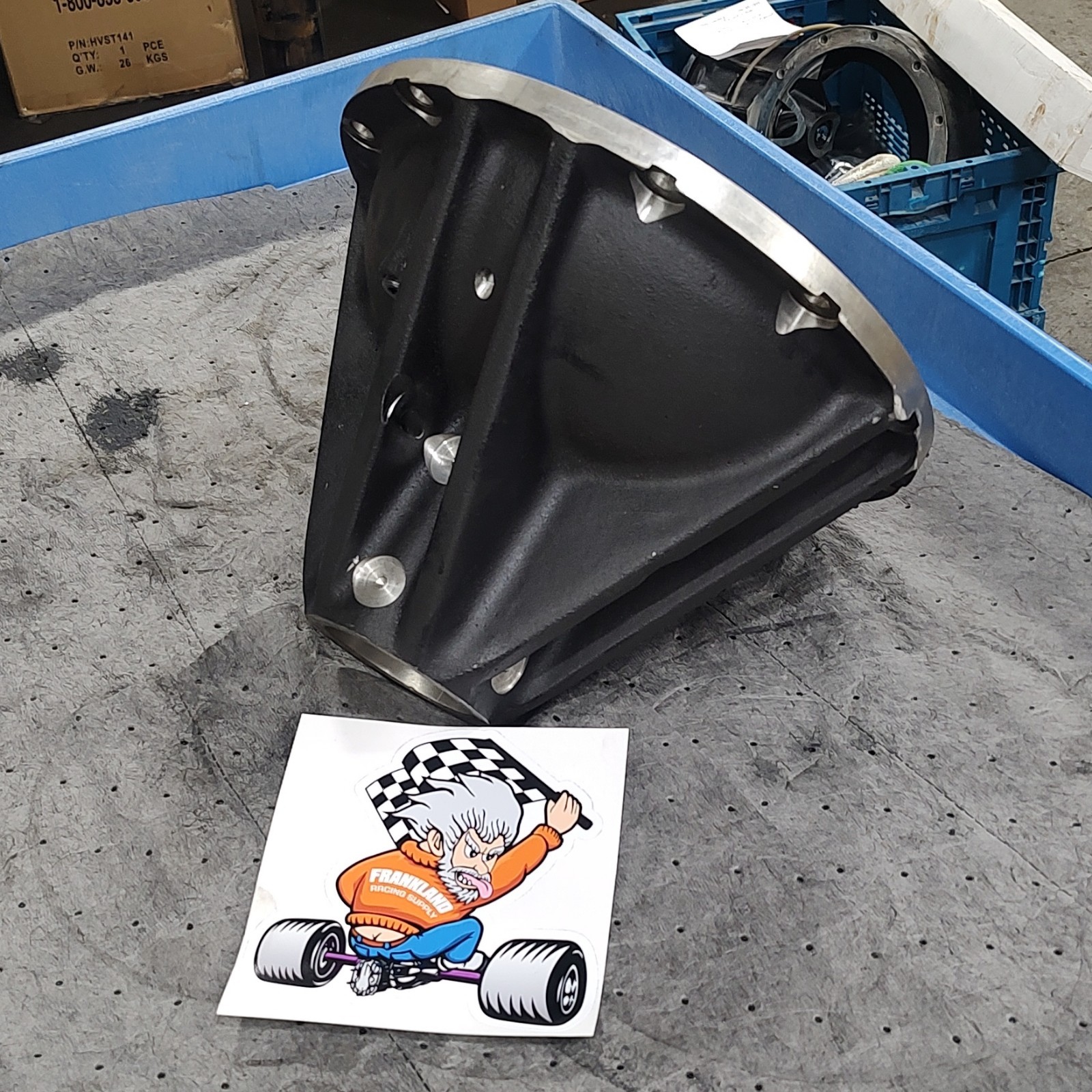 Frankland 8 Rib Left Aluminum 8 Rib Bell Blem New Frankland 8 Rib Left Aluminum 8 Rib Bell Blem New