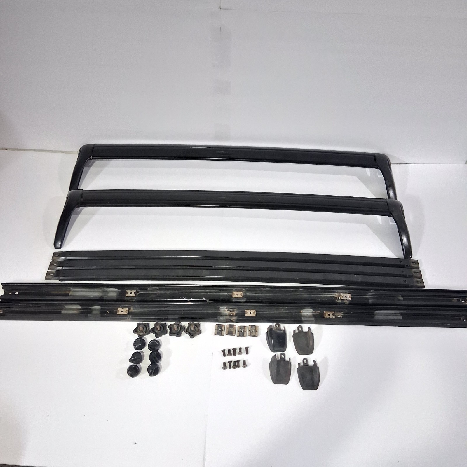 96-02 Toyota 4Runner ROOF RACK Rail Crossbars Cargo Carrier w/ Hardware 96-02 Toyota 4Runner ROOF RACK Rail Crossbars Cargo Carrier w/ Hardware