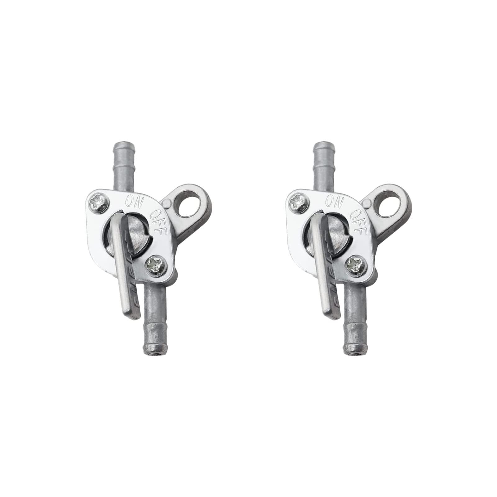 2 PCS INLINE FUEL TANK TAP VALVE PETCOCK SWITCH FOR 50CC 70CC 90CC 100CC 110CC
