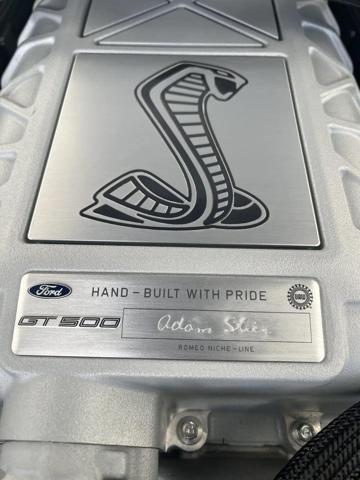 2020 2021 2022 FORD MUSTANG SHELBY GT500 SUPERCHARGER EMBLEM PLAQUE SET OEM KR3Z 2020 2021 2022 FORD MUSTANG SHELBY GT500 SUPERCHARGER EMBLEM PLAQUE SET OEM KR3Z
