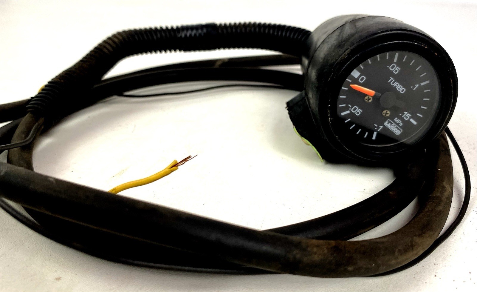 RARE Subaru IMPREZA Black Lamco BOOST GAUGE ~ BAR DEFI WRC RA WRX 22B JDM TURBO RARE Subaru IMPREZA Black Lamco BOOST GAUGE ~ BAR DEFI WRC RA WRX 22B JDM TURBO