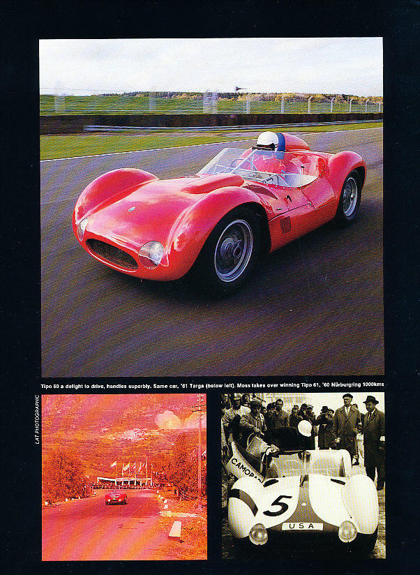 Maserati Tipo 60/61 - Classic Original Article H36 Maserati Tipo 60/61 - Classic Original Article H36
