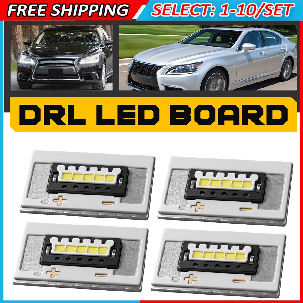 4-40x Day Running Light LED Board For Lexus LS460 Headlight Angel Eye Chip EOOC