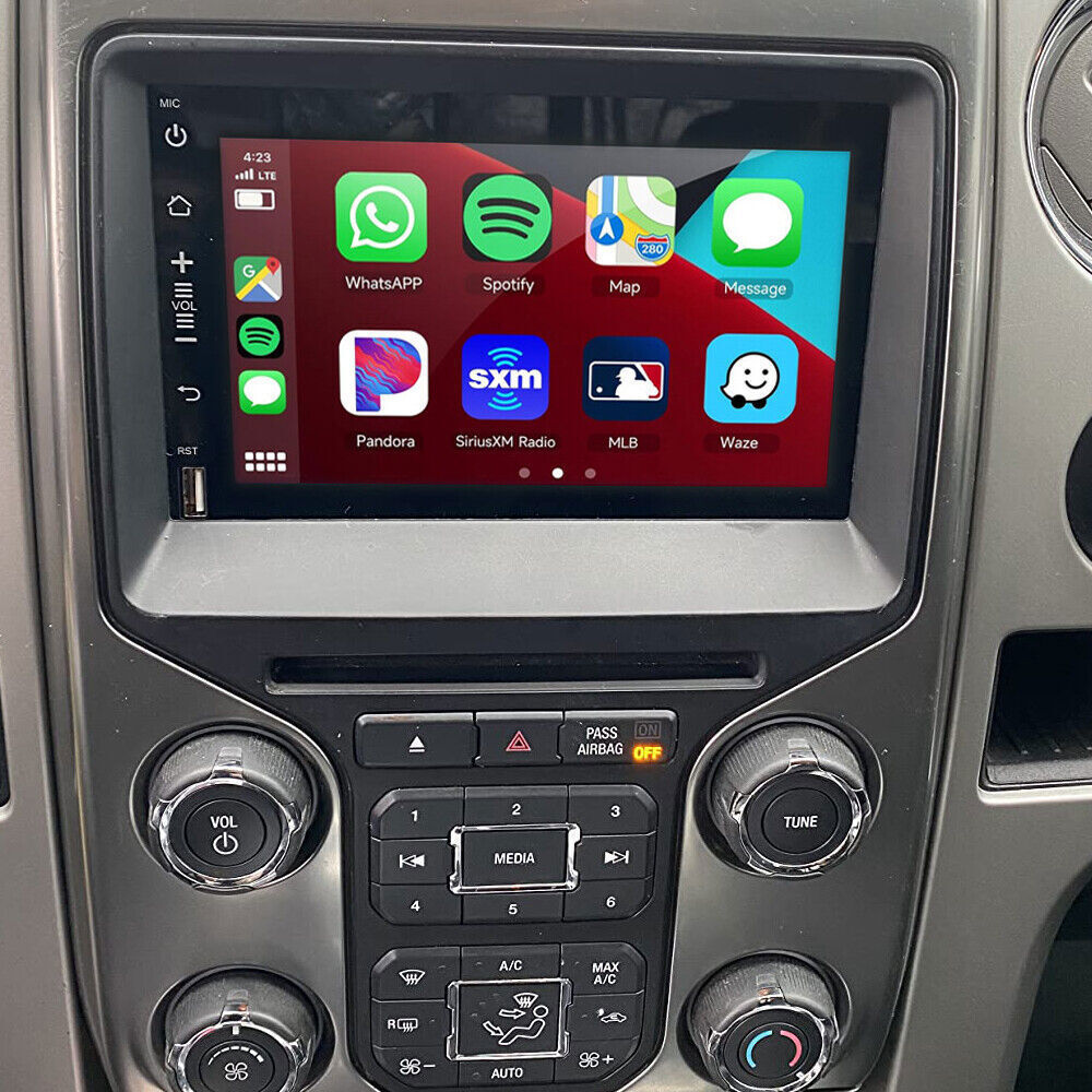 For Ford F-150 Raptor 2013 2014 CarPlay Car Radio Stereo GPS Navi Android 13 32G
