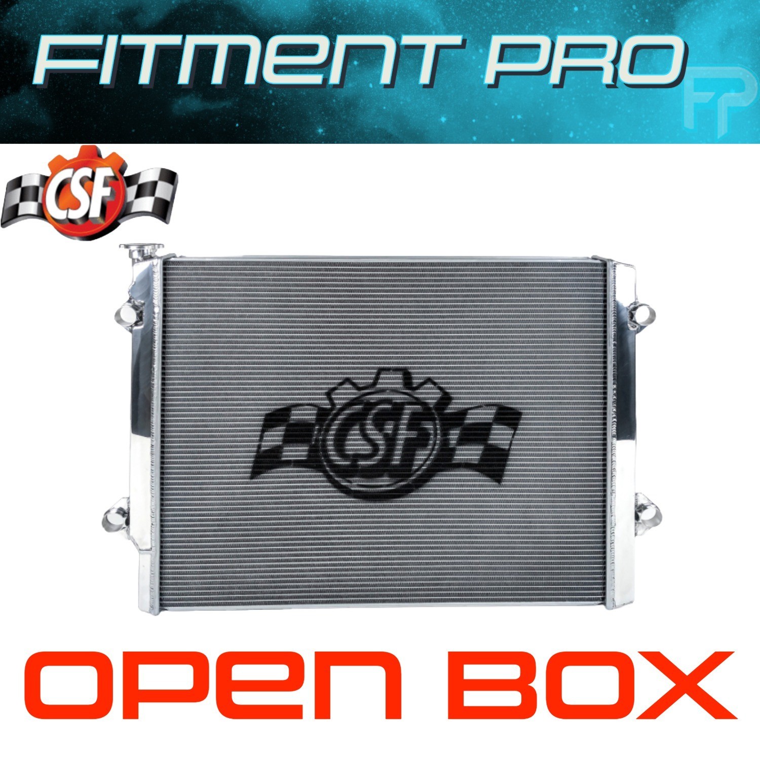 CSF High-Performance All-Aluminum Radiator 05–23 Toyota Tacoma 2.7L/3.5L/4 7092