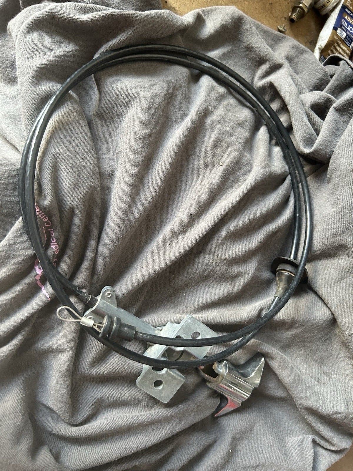 New Old Stock Ford Truck / Bronco Locking Hood Release New Old Stock Ford Truck / Bronco Locking Hood Release