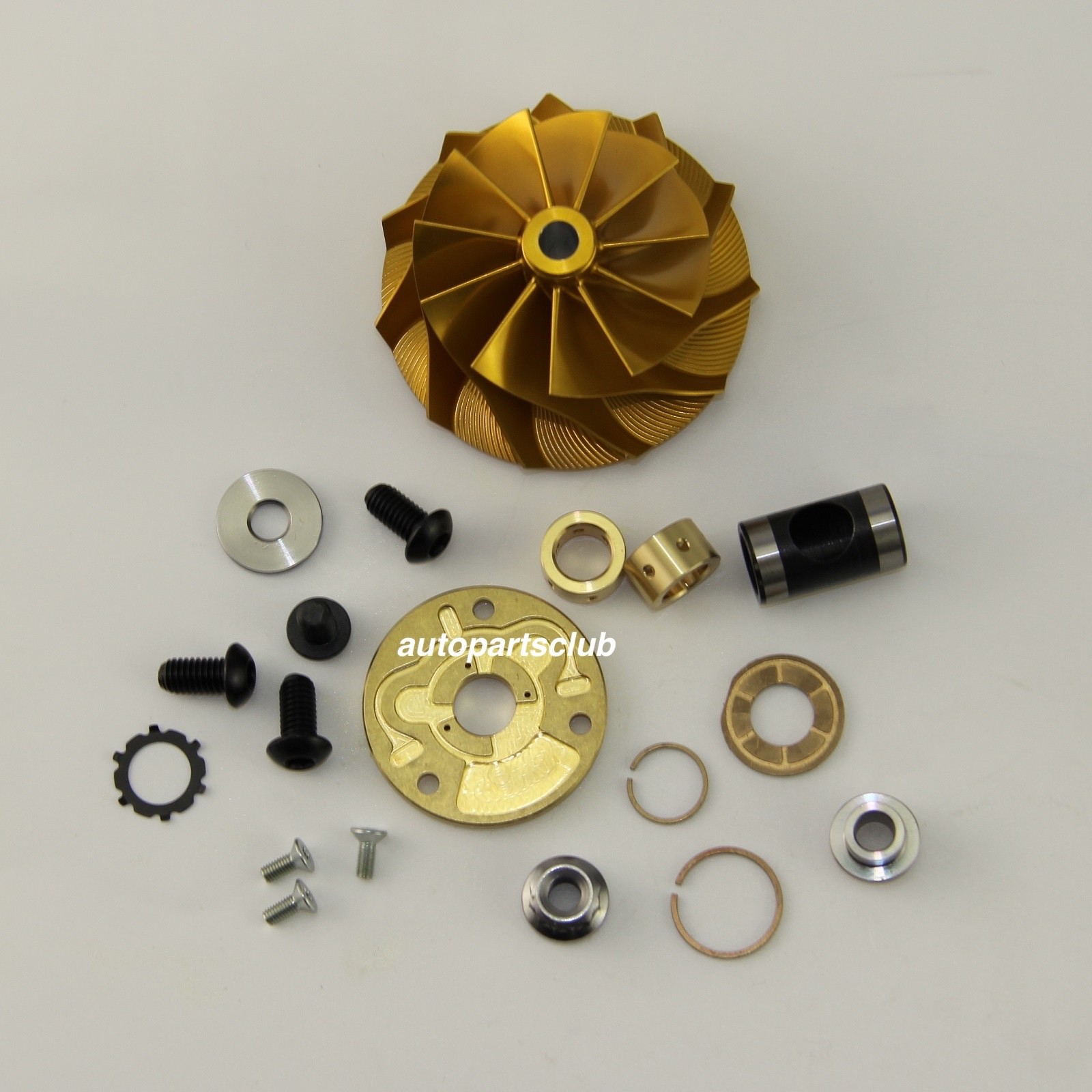 New 11+0 Upgrade Billet Wheel + Turbo Repair Kit for VF39 VF48 VF52 Subaru Turbo