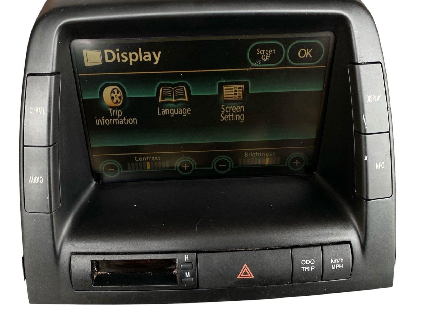 2006-2008 Toyota Prius Radio Info Screen Display 86110-47230