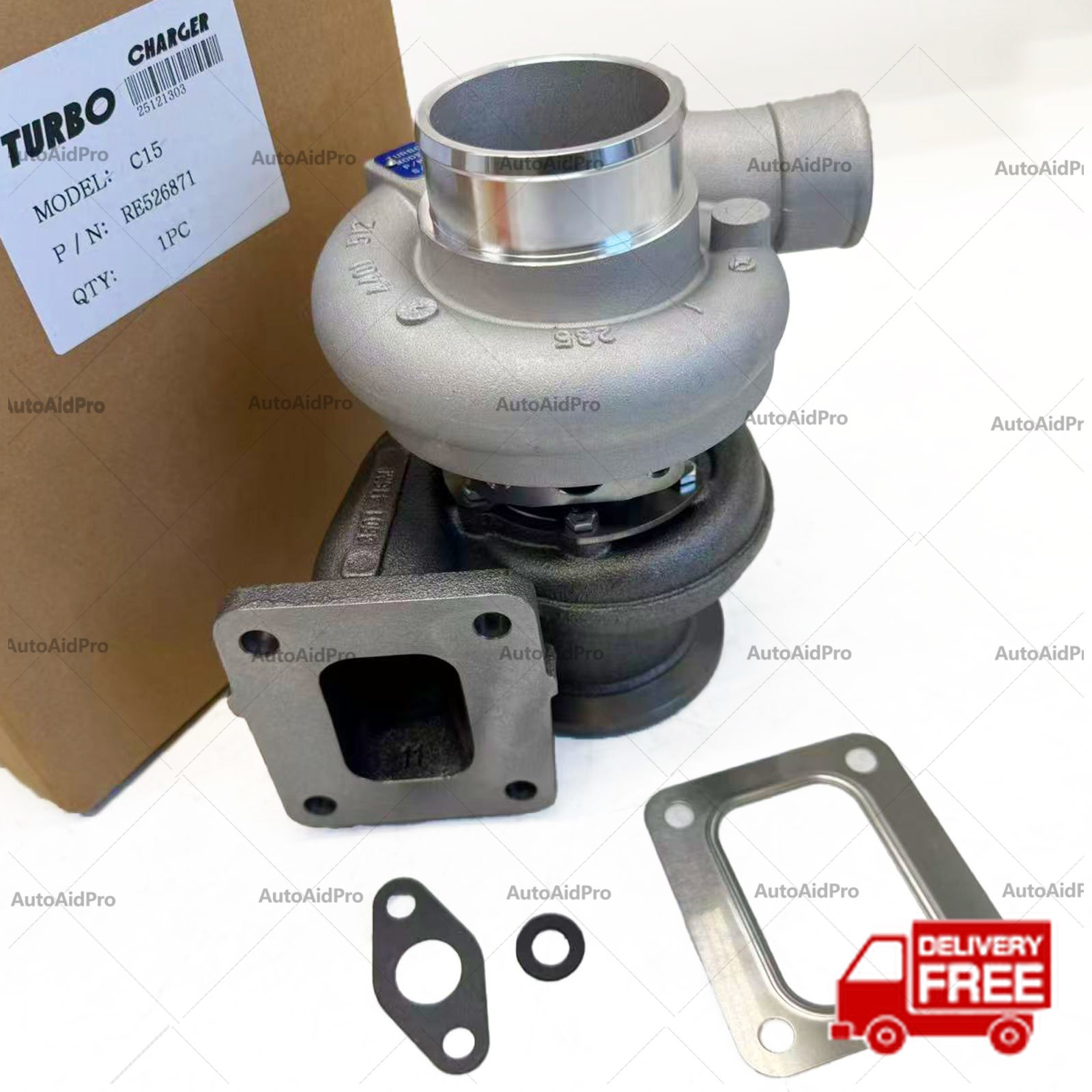 S100S Turbocharger RE526871 for John Deere 4045 Engine 450H 550H 650J 310K 310SL