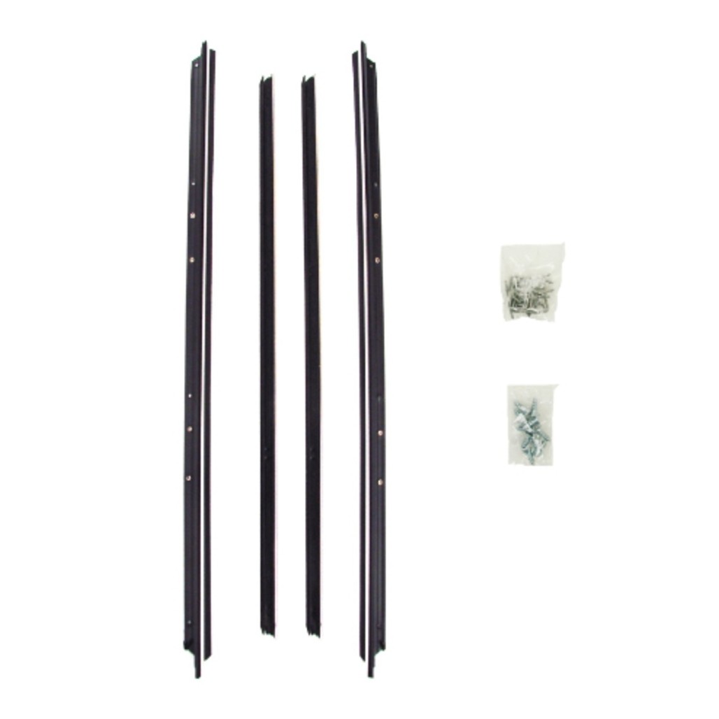 Window Sweeps Felt Kit Front LH & RH 4pc. for 1971-1976 GM Cars 4 Hardtop