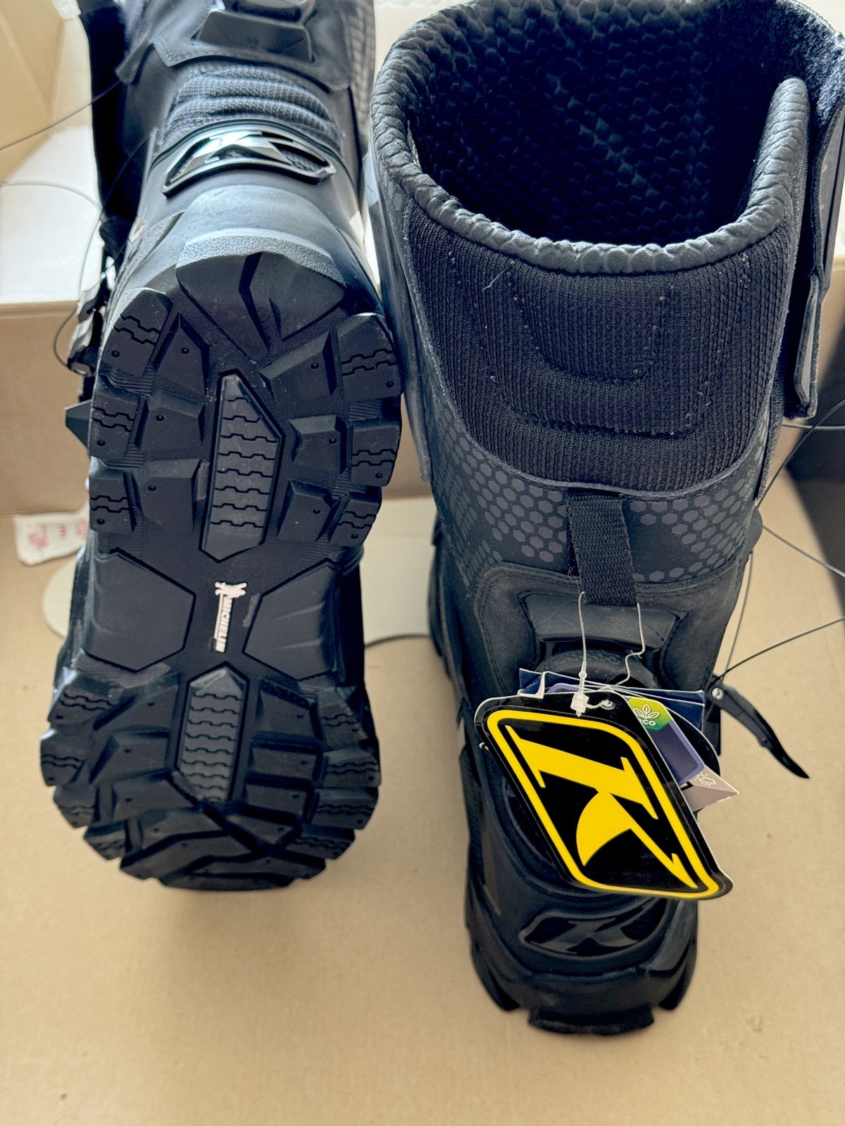 NEW Klim Adventure GTX Boot Stealth Black sz 14