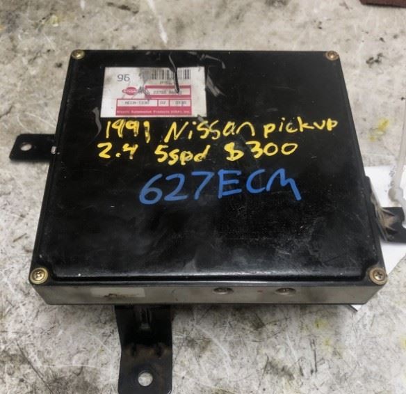 1991 NISSAN PICKUP 2.4L USED ENGINE CONTROL MODULE STK# 627ECM