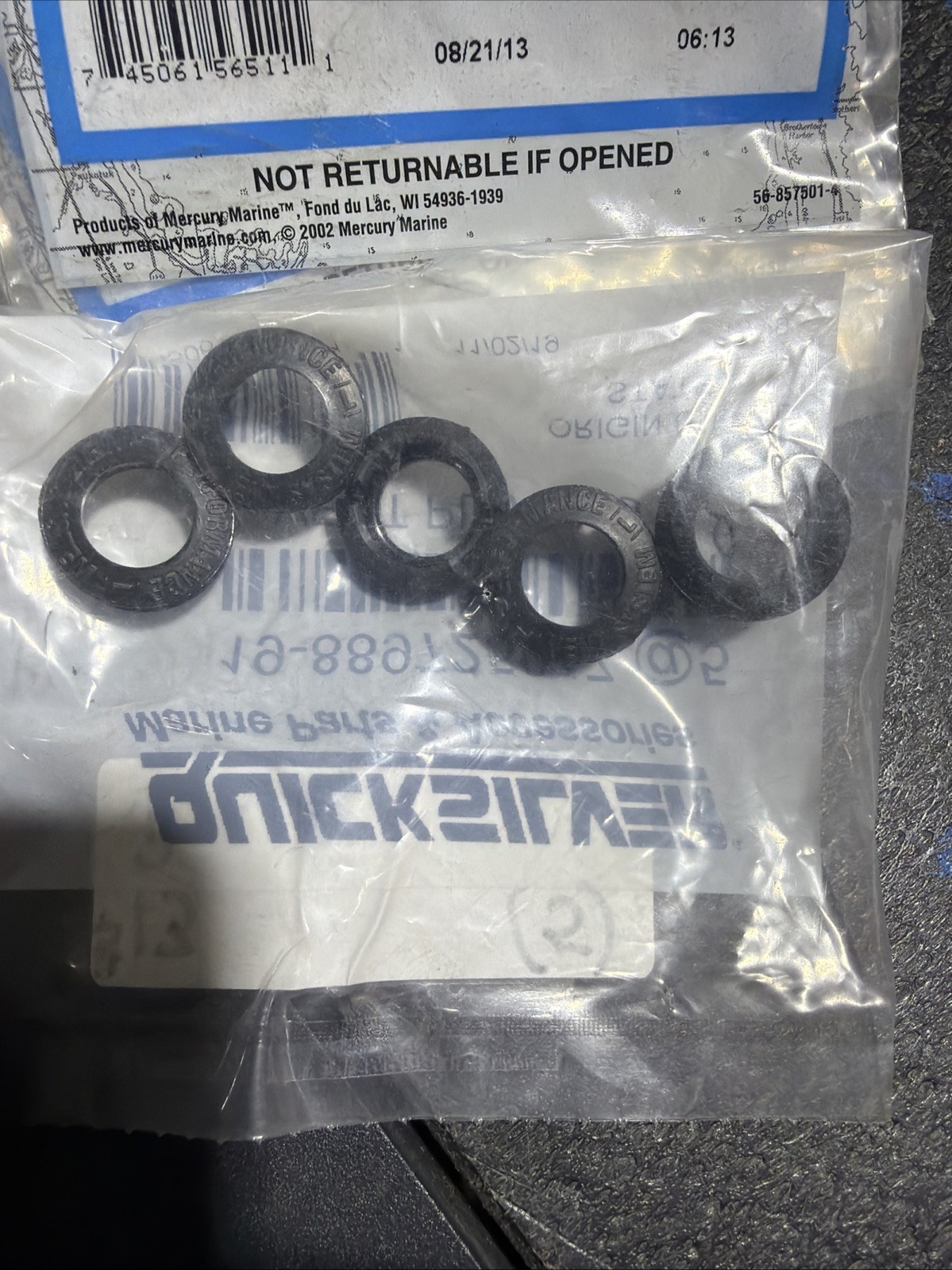 Make me an eBay listing for a quicksilver 19-889725047 @5 Vent Plug LG Make me an eBay listing for a quicksilver 19-889725047 @5 Vent Plug LG