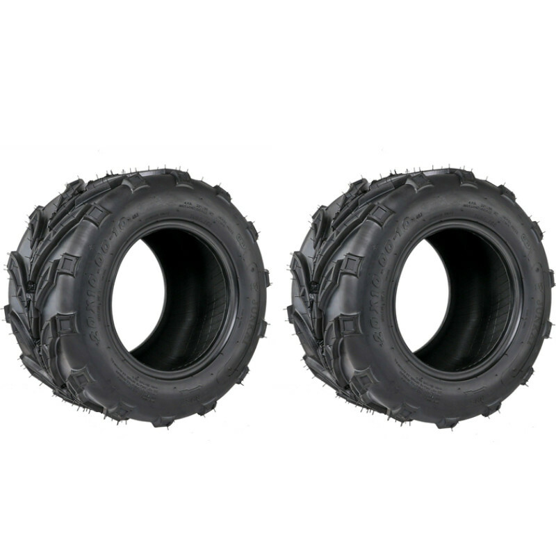 2pcs 20x10-10 ATV UTV Tires 20x10x10 All-Terrain 4PR 20x10.00-10 Tire Tubeless 2pcs 20x10-10 ATV UTV Tires 20x10x10 All-Terrain 4PR 20x10.00-10 Tire Tubeless