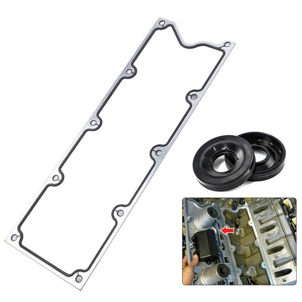Valley Pan Gasket Seal 3 Cover Plate LS1 LS2 5.3L 6.0L Fits LS Gen Knock Sensor Valley Pan Gasket Seal 3 Cover Plate LS1 LS2 5.3L 6.0L Fits LS Gen Knock Sensor