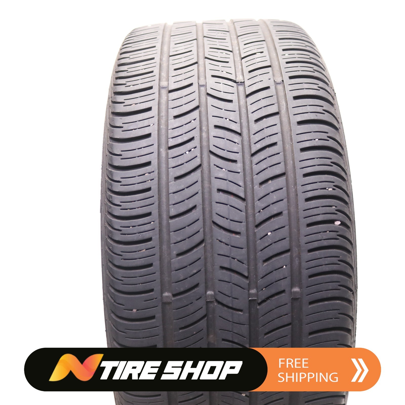 Set of 2 Used 255/40R19 Continental ContiProContact AO - 100H - 6.5-7/32 Set of 2 Used 255/40R19 Continental ContiProContact AO - 100H - 6.5-7/32