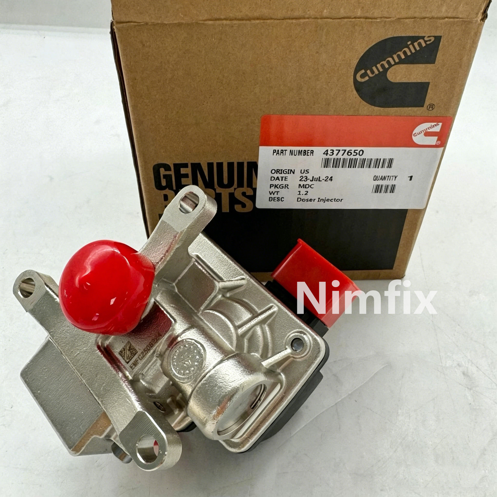 4377650 A050S599 Urea DEF Injector Doser Pump For Cummins 4377650RX 12V New
