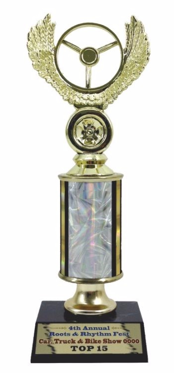 CAR SHOW TROPHY RACING AWARD SMALL 9\
