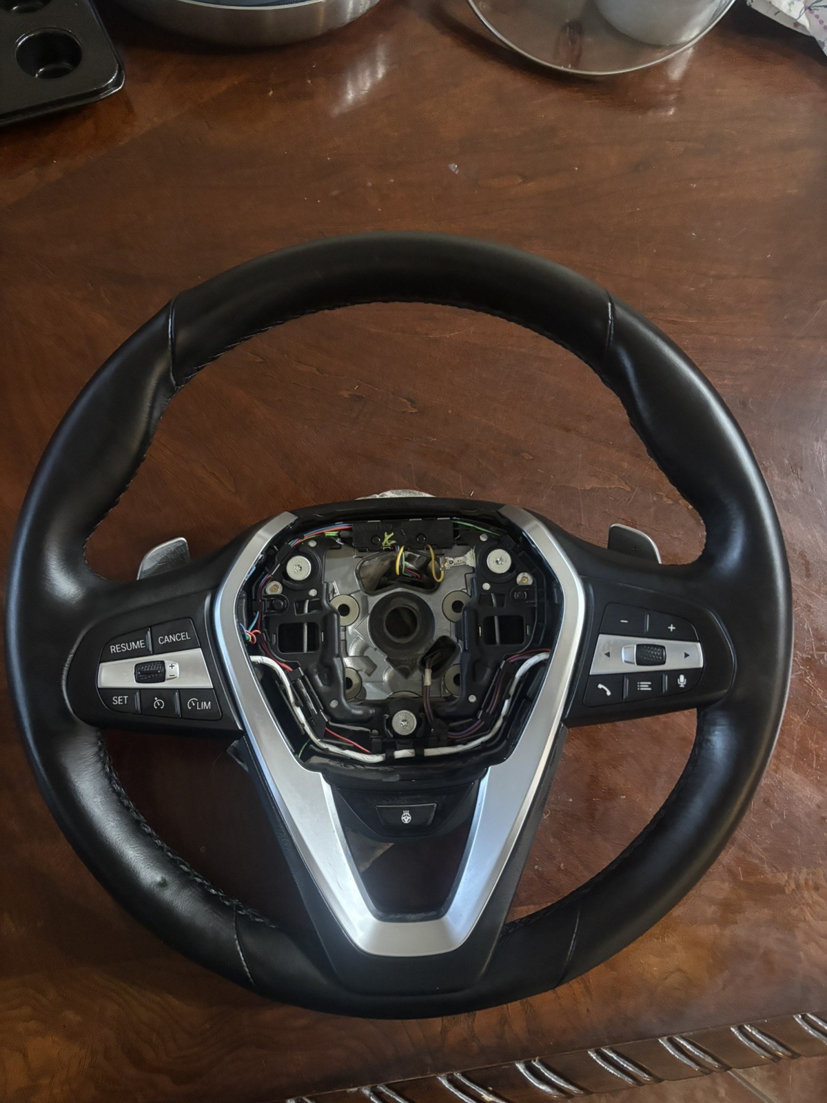 2024 BMW X5 G05 3.0L M Sport Heated Steering Wheel Paddle Shifters OEM 10К