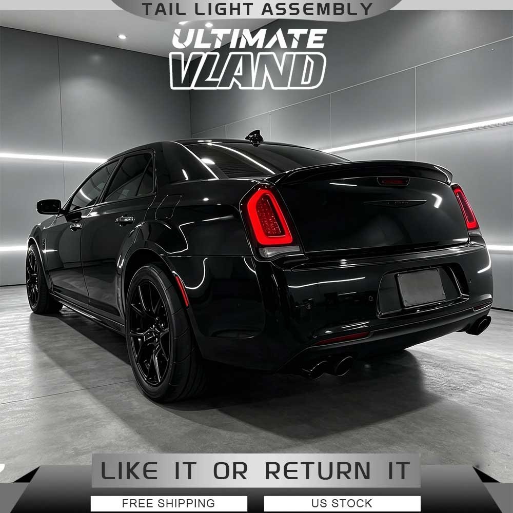 VLAND FULL LED SMOKED Tail Lights For 2011-2014 Chrysler 300 W/Dynamic Assembly VLAND FULL LED SMOKED Tail Lights For 2011-2014 Chrysler 300 W/Dynamic Assembly
