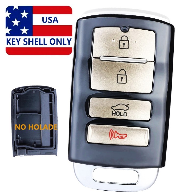 Smart Remote Car Key Shell Case 4 Buttons TQ8-FOB-4F1 for Kia Cadenza 2014-2017