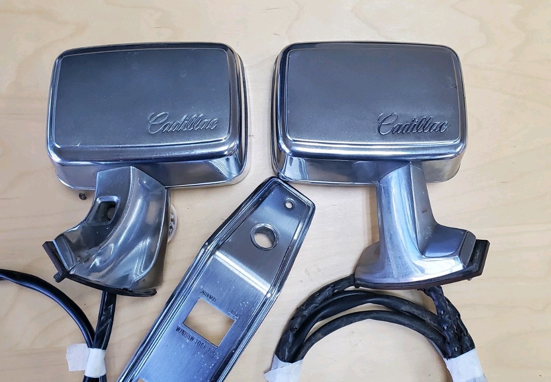  1974 CADILLAC ELDORADO DOOR SIDE VIEW MIRROR OEM USED 1971 1972 1973 1975
