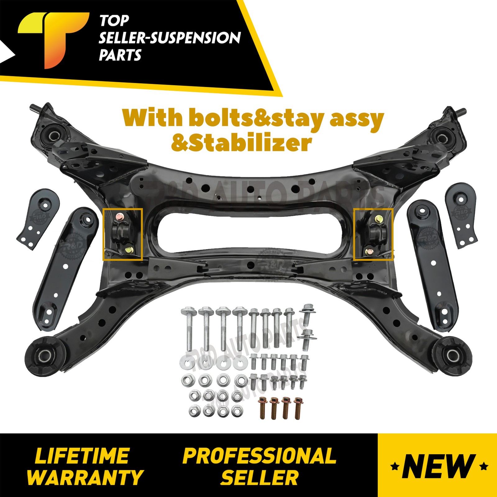 Fits For 2007-2012 Nissan Altima Rear Suspension Crossmember Subframe W/Bolts