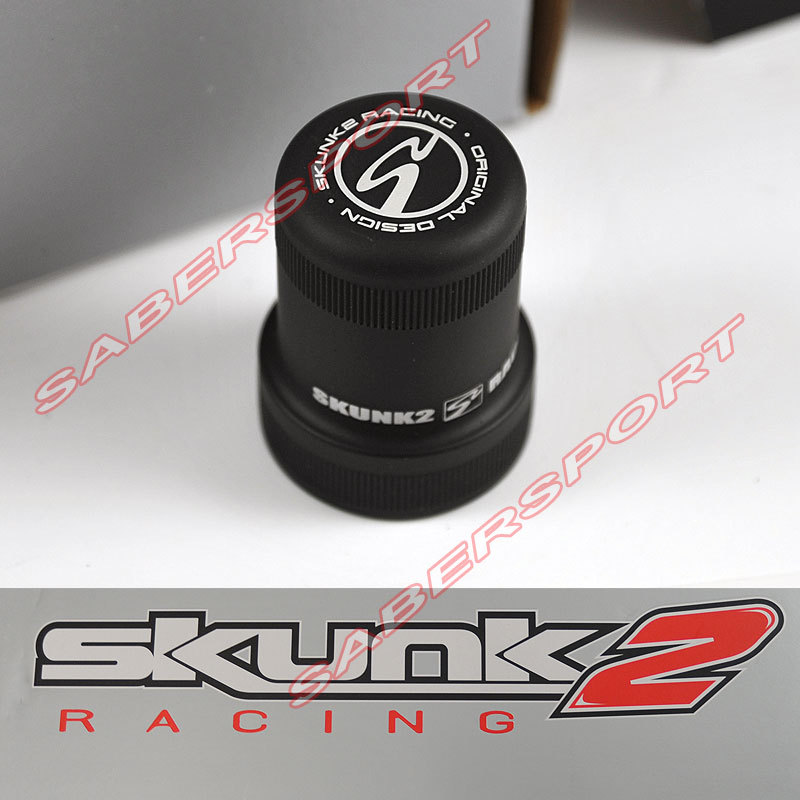 Skunk2 Black VTEC Solenoid Cover for Honda B16A B17A B18C D15 D16 H22A VTEC