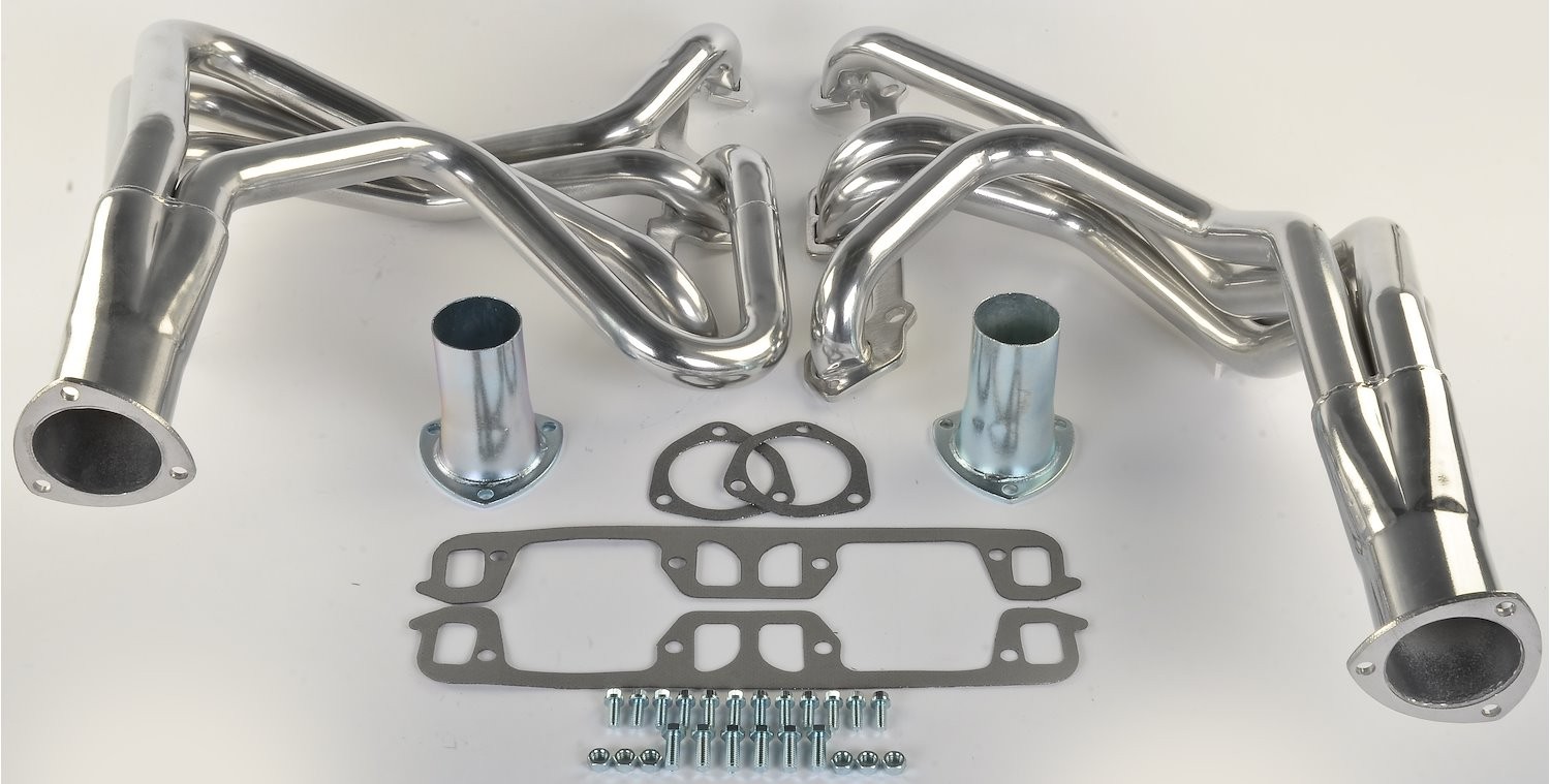 JEGS Metallic Ceramic Coated Long Tube Headers for 1967-1980 Small Block Mopar